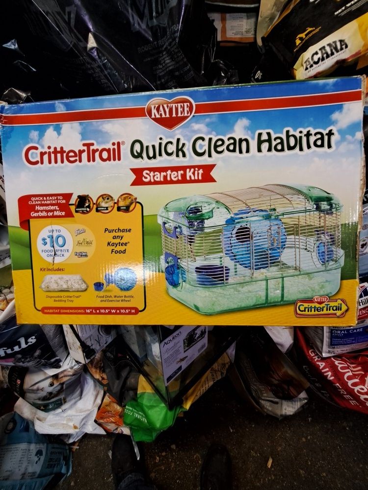 Hamster Cage Kaytee Quick Clean Habitat