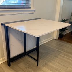 Space-Saving Folding Dining Table - LIKE NEW