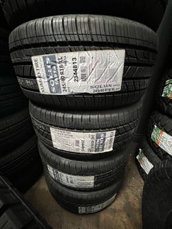 245/40/18 KUMHO 4 new tires installed and balanced ✅