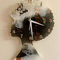 Afro Chic Clock