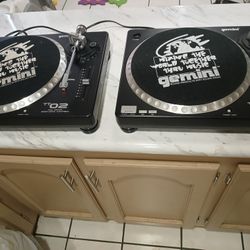 Gemini Direct Drive Turntables