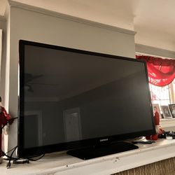 51” black Samsung TV, With FREE Amazon Fire Stick 