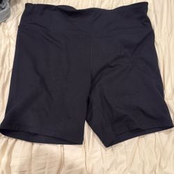 Black biker shorts 