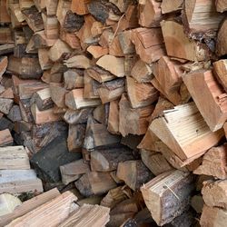 Dry Firewood Fir Maple Alder Cherry Quarter Half Cords 