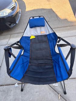 Swinging hammock chair, blue