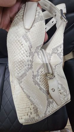 kate spade new york Deco Snake Embossed Leather Crossbody Tote