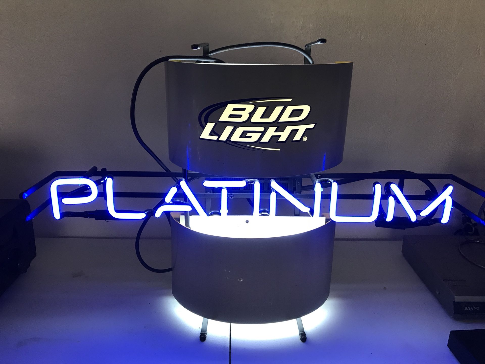 Bud light platinum on sale neon sign