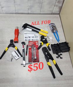 Plumbing & PEX Tool Lot – $50 FIRM