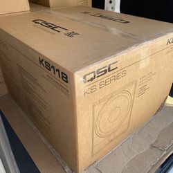 NEW - QSC KS118 3600W 18 inch Powered Subwoofer