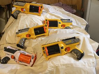 @10 Nerf Guns Up For Grabs
