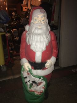 Santa Blow Mold