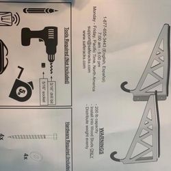 Safe racks paddle board rack. Open box never used I have 2 rack each one for $20