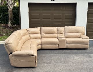 Sofa/Couch Sectional - Recliners - Leather - Delivery Available 🚛