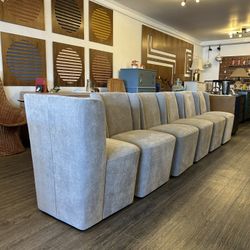 Amazing Rolling Dining Chairs / Set of 6!