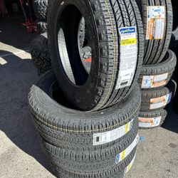 New Tire 225/65R17 Goodyear Wrangler Fortitude HT Set Of 4 Tires Free Mount Balance installed Finance Available