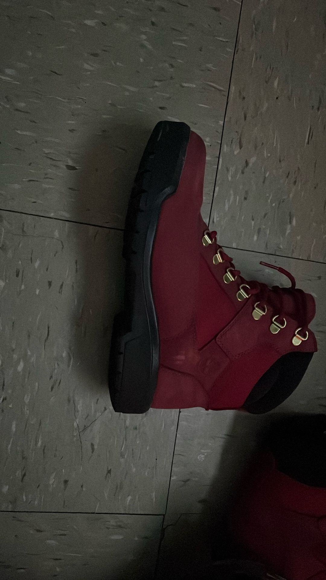 Red Timberland Boots