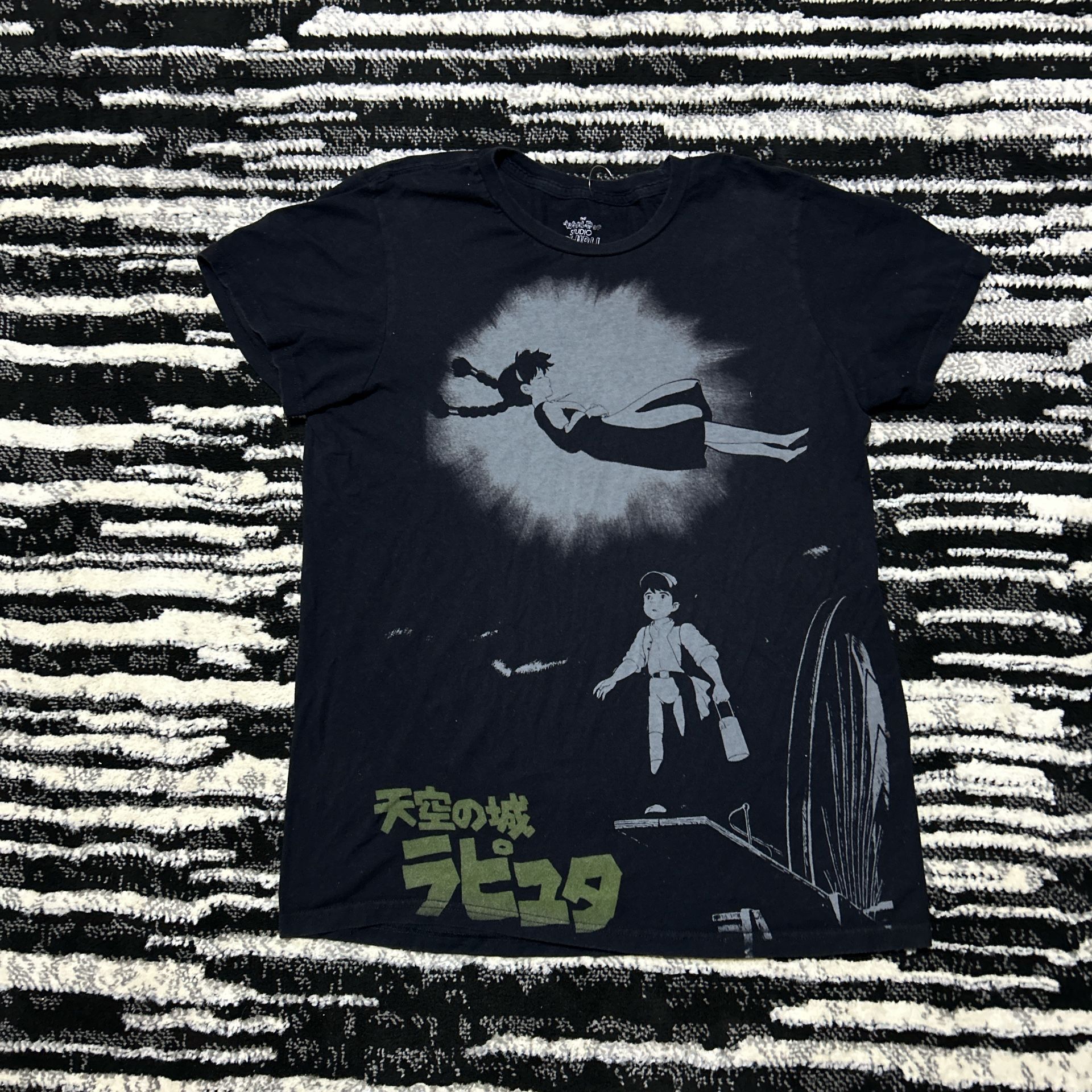 Studio Ghibli Castle In The Sky Sheeta & Pazu Anime T-Shirt