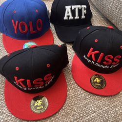 New YOLO, KISS, ATF Hat For Sale 