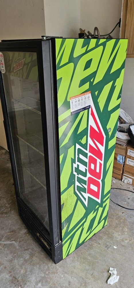 Mountain Dew Store Fridge