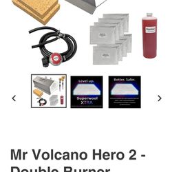 Mr Volcano Hero 2 Forge Double Burner Kit