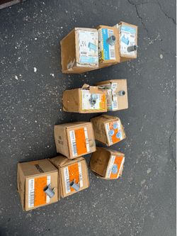 MISCELLANEOUS ELECTRICAL MATERIALS $75.00 OR BEST OFFER.