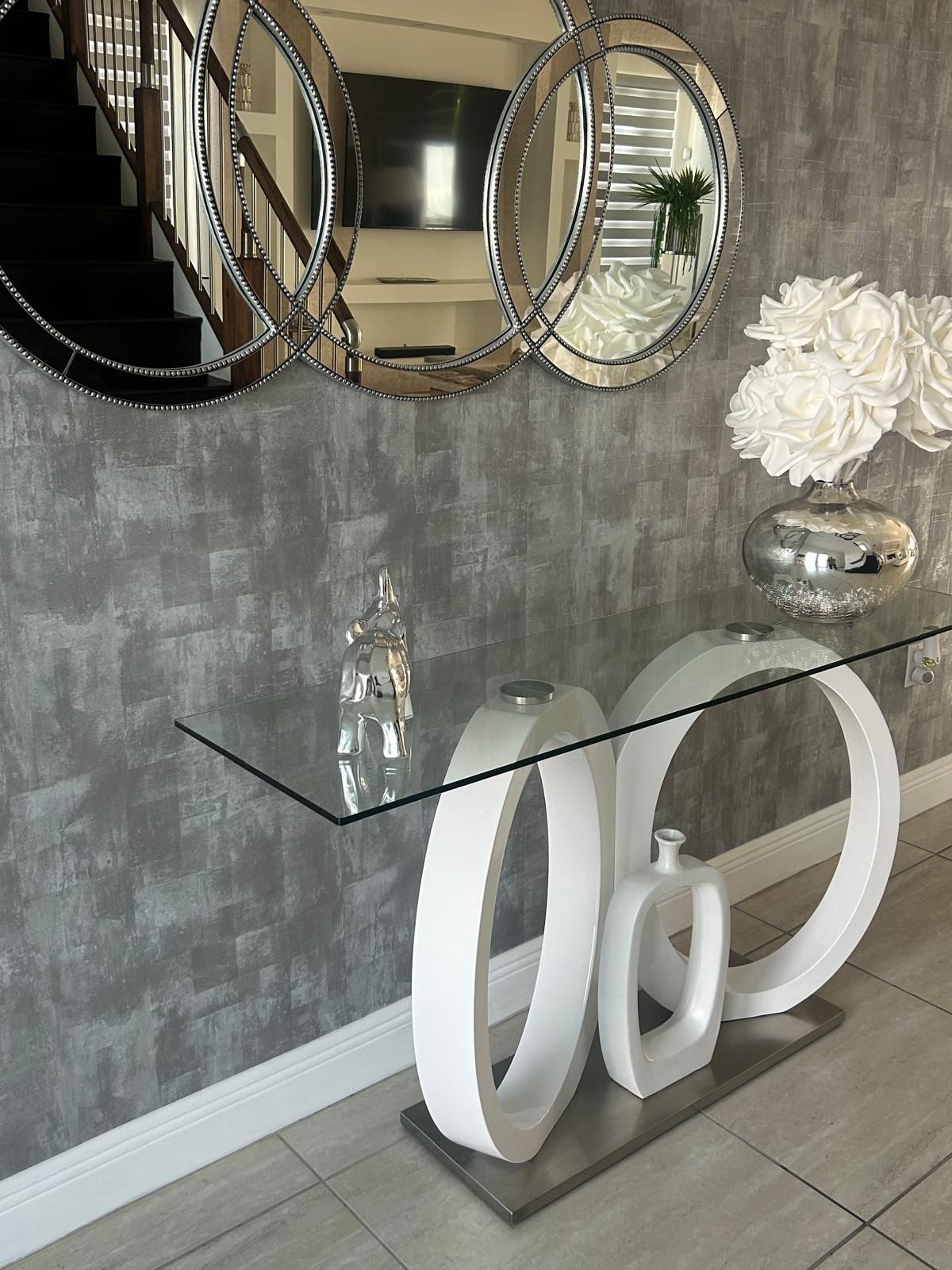 Wall Mirror and Console Table- From El Dorado Furniture 