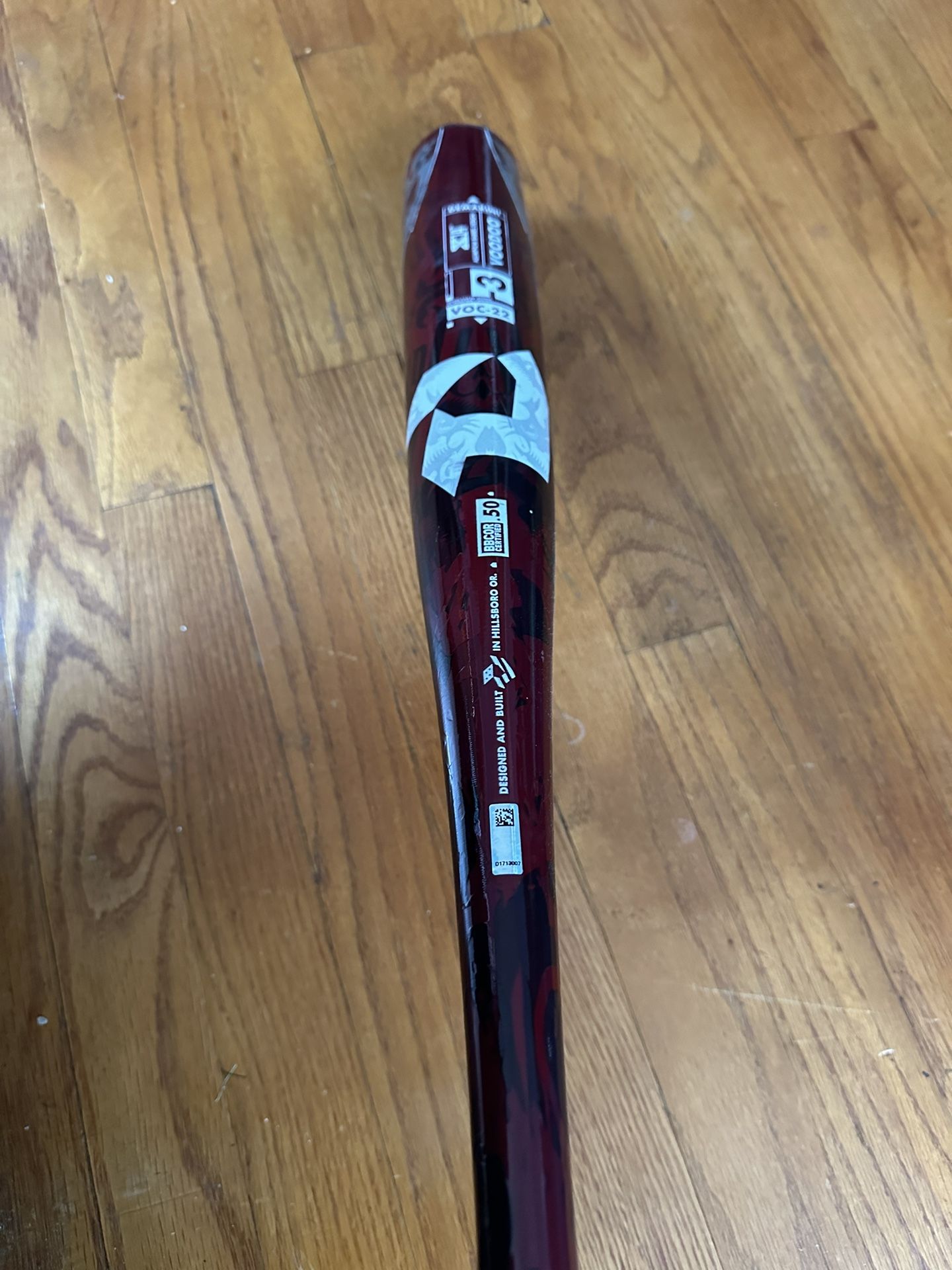2022 Demarini Vodoo One 33/30 BBCOR lightly used