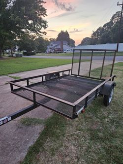 Really nice 5x8 utility trailer OBO