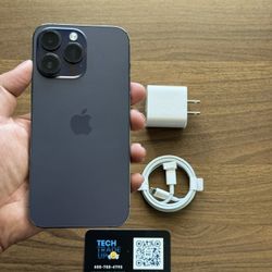 iPhone 14 Pro Max 128Gb Unlocked Free Case And Charger