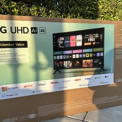 LG UHD AI 4k 43" Sealed