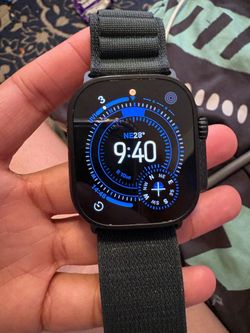 Apple Watch Ultra Black with Trail Loop Band