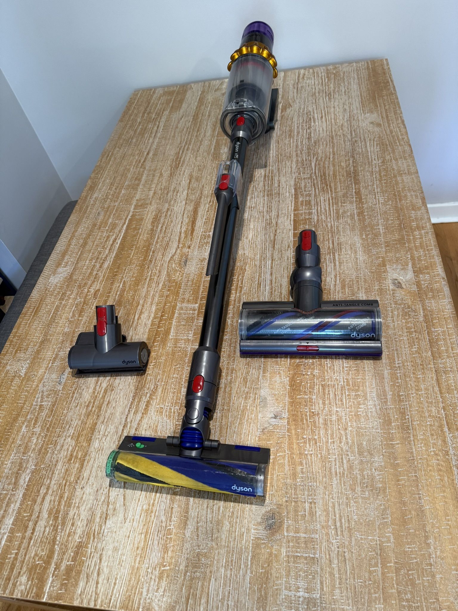 Dyson V15 Detect Cordless Vacuum with 5 Attachments
