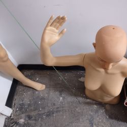 Full Mannequin/3 Half Mannequins 