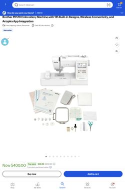 BROTHER PE570  Embroidery Machine 