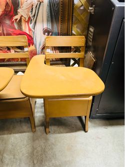 Vintage School Desk