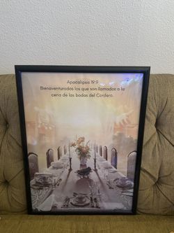 Hermoso Cuadro Cristiano De Un Texto Bíblico 