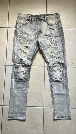 Smoke rise Washed jeans