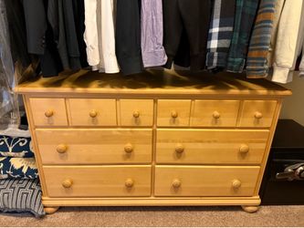 Matching Solid Wood Bedroom Dressers / Storage Set
