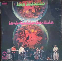 Iron Butterfly "In A Gadda Da Vida" 1968 ATCO reissue SD 33-250~VG+/VG+