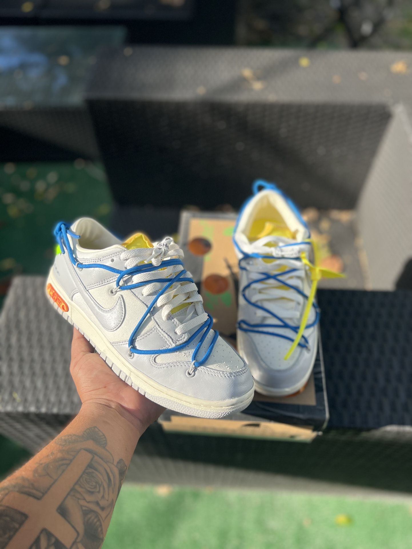 Nike Dunk Low Offwhite Lot 10
