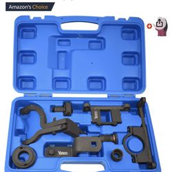 Camshaft Timing Tool Kit, Compatible with Ford Land Rover Explorer Mustang Mercury Mountaineer L3 Mazda 4.0L V6 4015CC SOHC, with Carrying Case & Glov