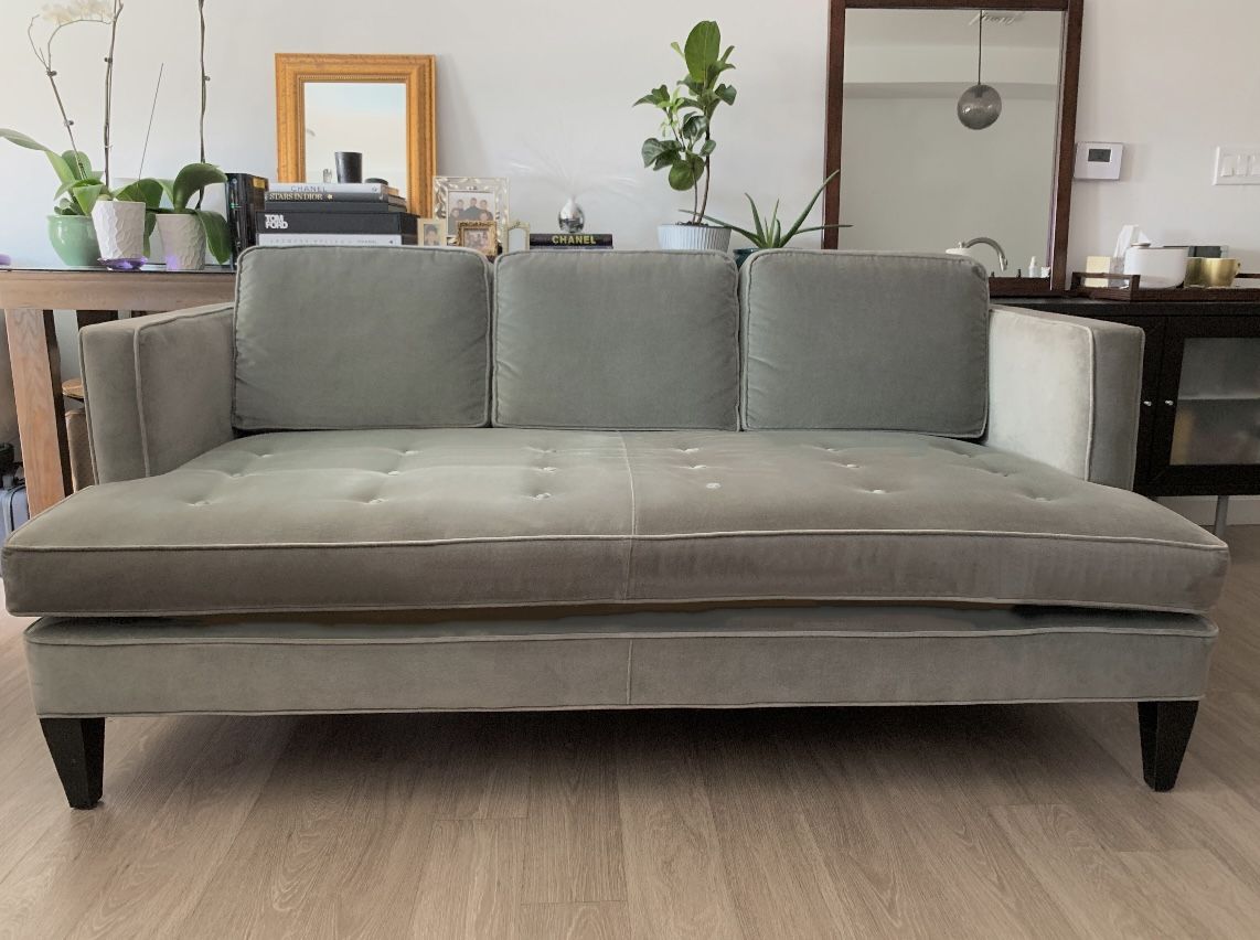 Sofa Restoration Hardware Tufted Bench Elegant Restoration