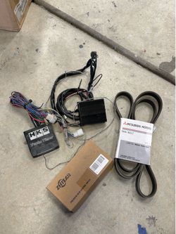 HKS Turbo Timer + Mitsubishi Fan Belt & Car Parts Lot