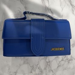 Jacquemus Women's Blue Leather Bag – Elegant & Chic