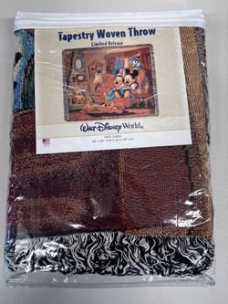 Vintage Mickey Mouse Throw (Never Opened)