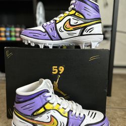 Custom paint Jordan 1 