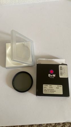 B+W 62mm F-Pro MRC HTC C-Polarized filter