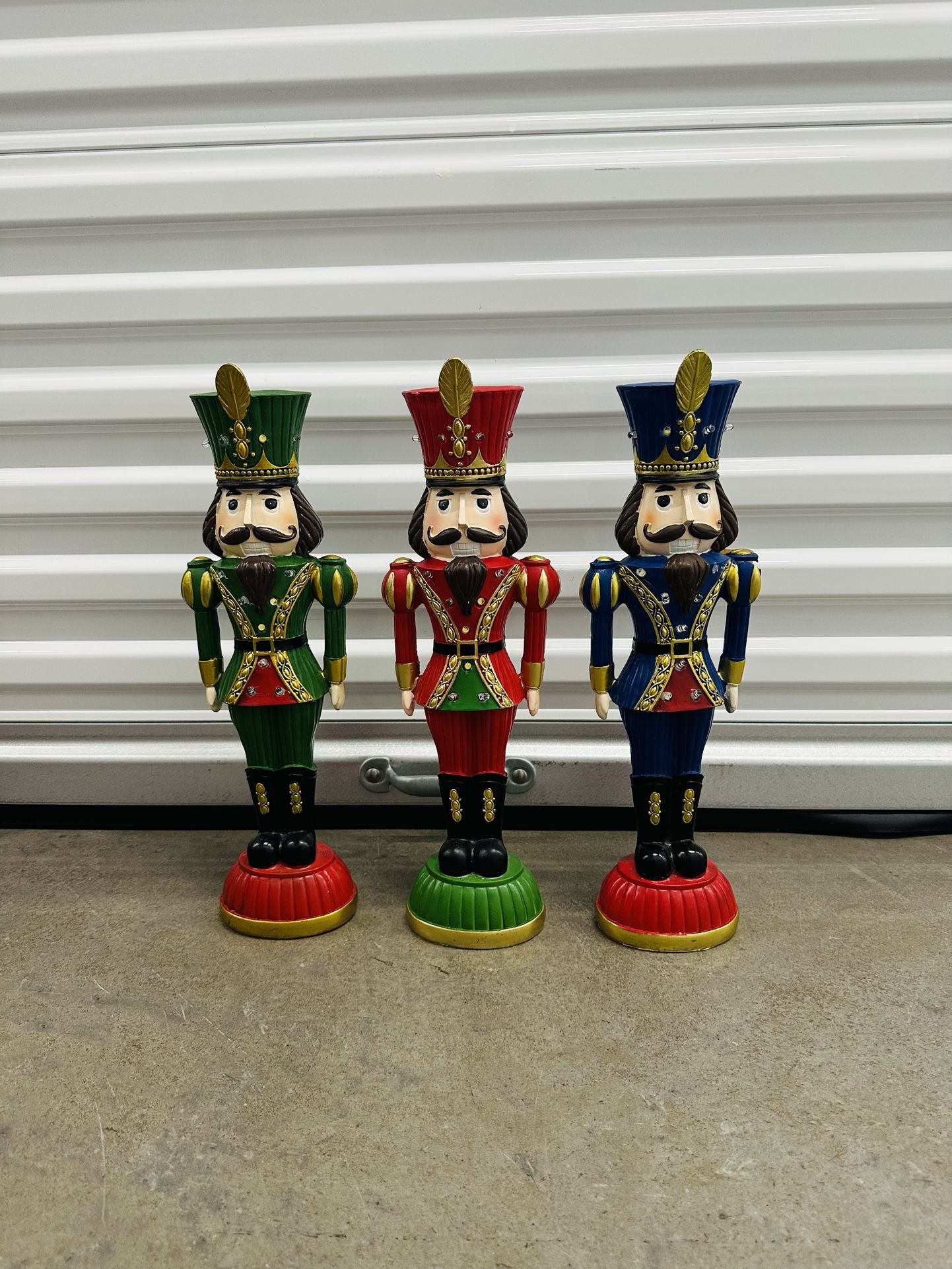 3 Nutcrackers $40 all 3 as is,SEE PICTURES “PICK UP ON 51ave and Glendale 