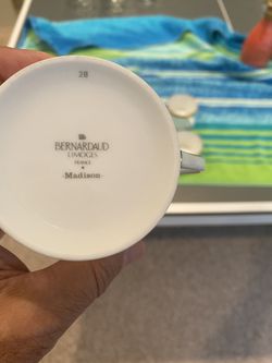 Bernardaud Coffee /tea Cups 
