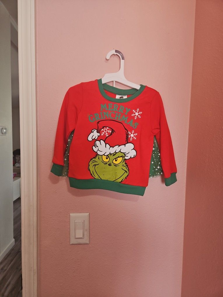 Merry Grinchmas Toddler Outfit